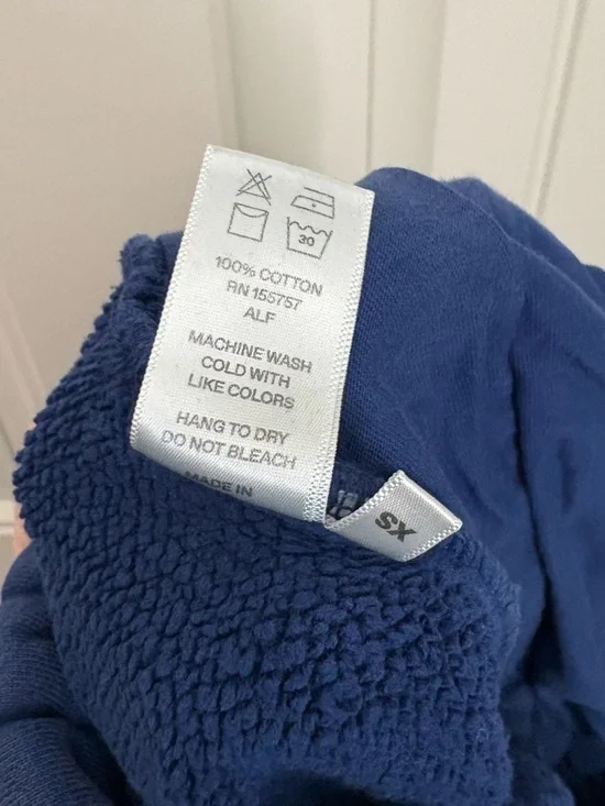 MadHappy Blue Cotton sweatsuit lounge set 100% cotton size XS - Picture 9 of 9